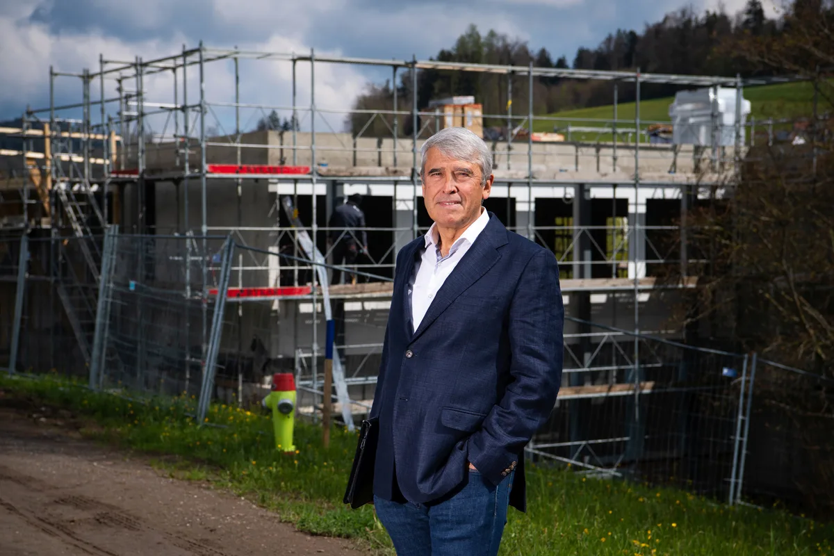 Carlo Hächler, der neue Gemeindepräsident von Hittnau.